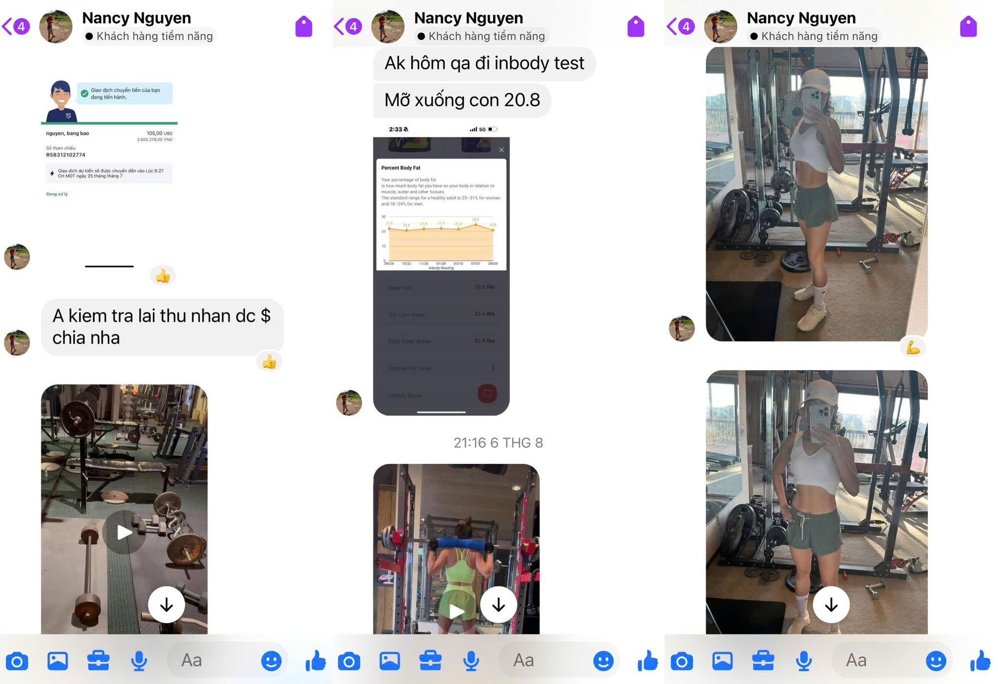Feedback học viên Nancy Nguyen - PT Online