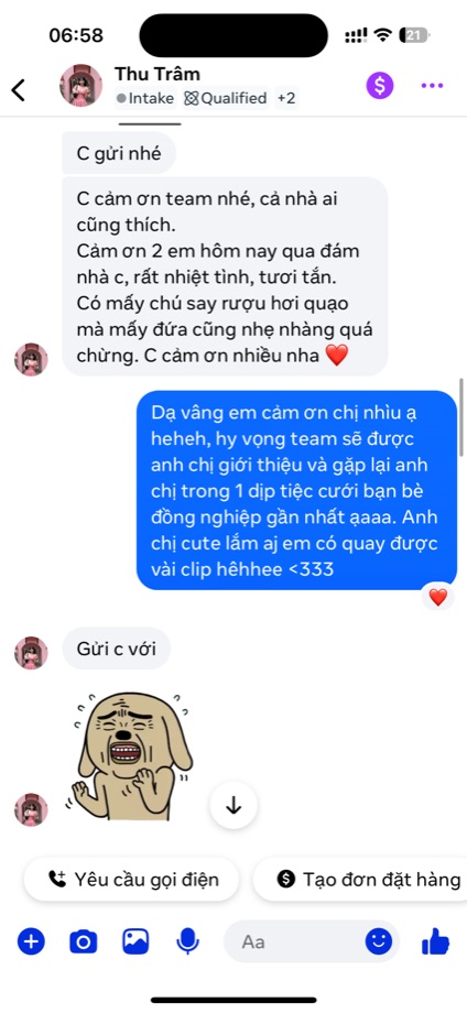 Tin nhắn khách 1