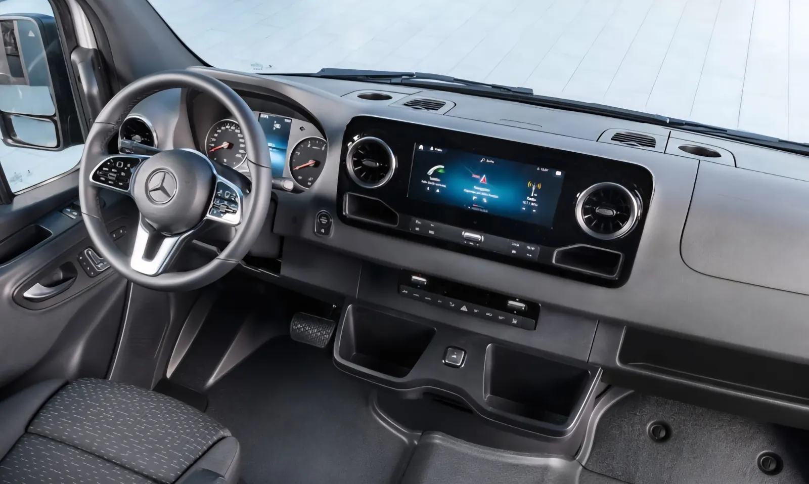 Driver command area