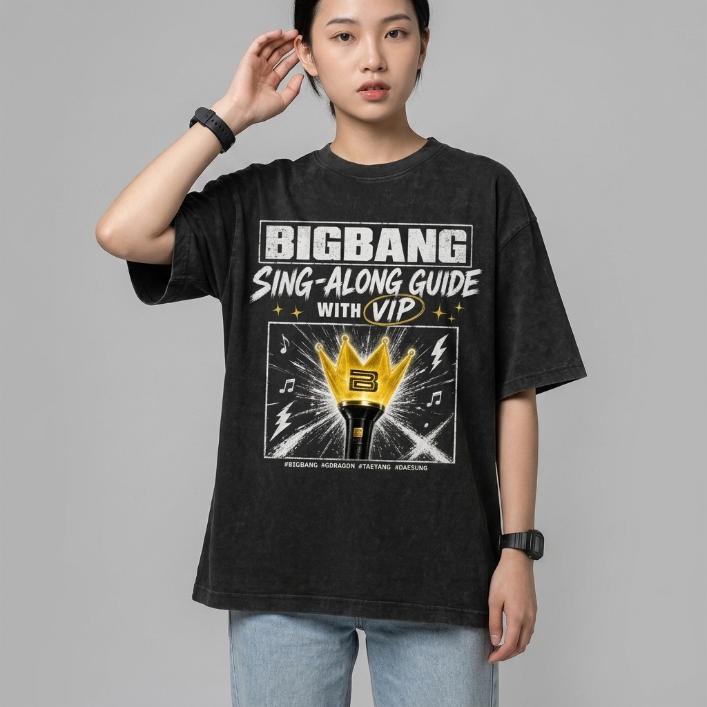 Áo BIGBANG Sing-Along VIP Tee Oversize - ảnh thứ 2