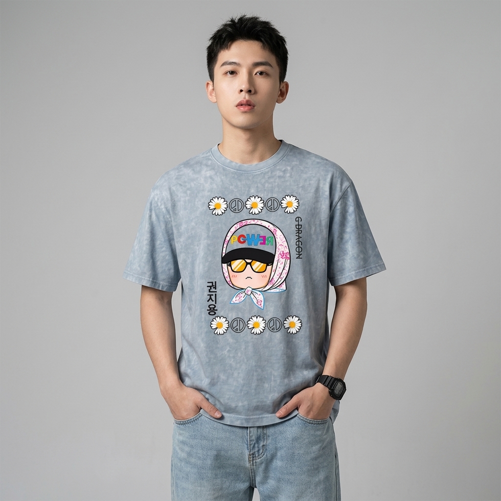 Áo G-DRAGON Power Chibi - Tee Oversized - ảnh thứ 2