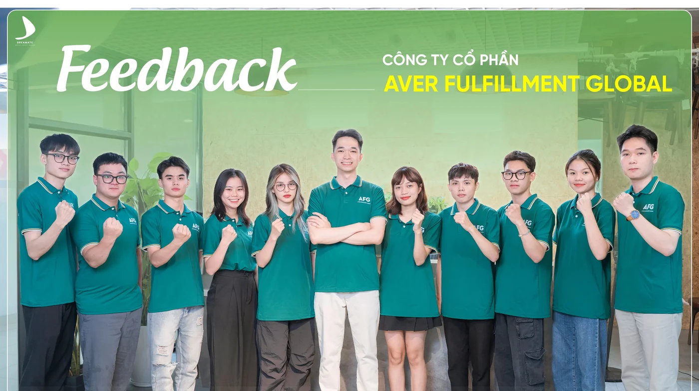 Đội ngũ AFG mặc đồng phục Dreamate