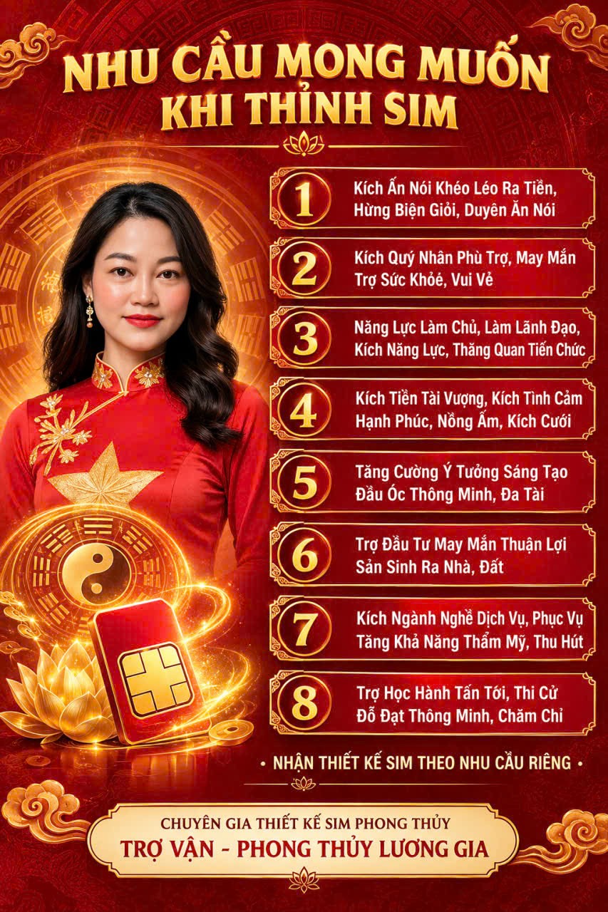 8 nhu cầu mong muốn khi thỉnh sim - Trợ Vận Phong Thủy Lương Gia