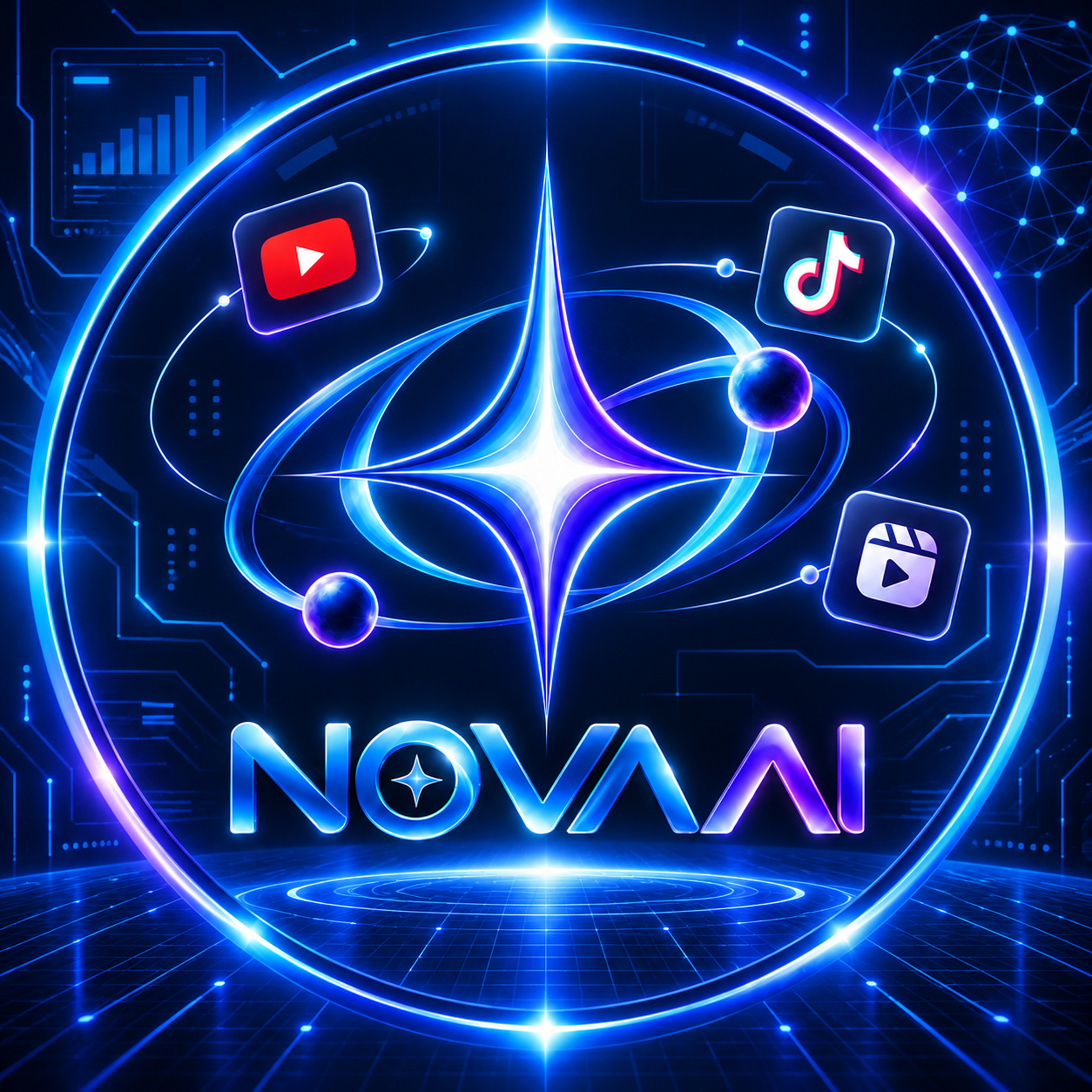 NOVA AI – logo chính thức