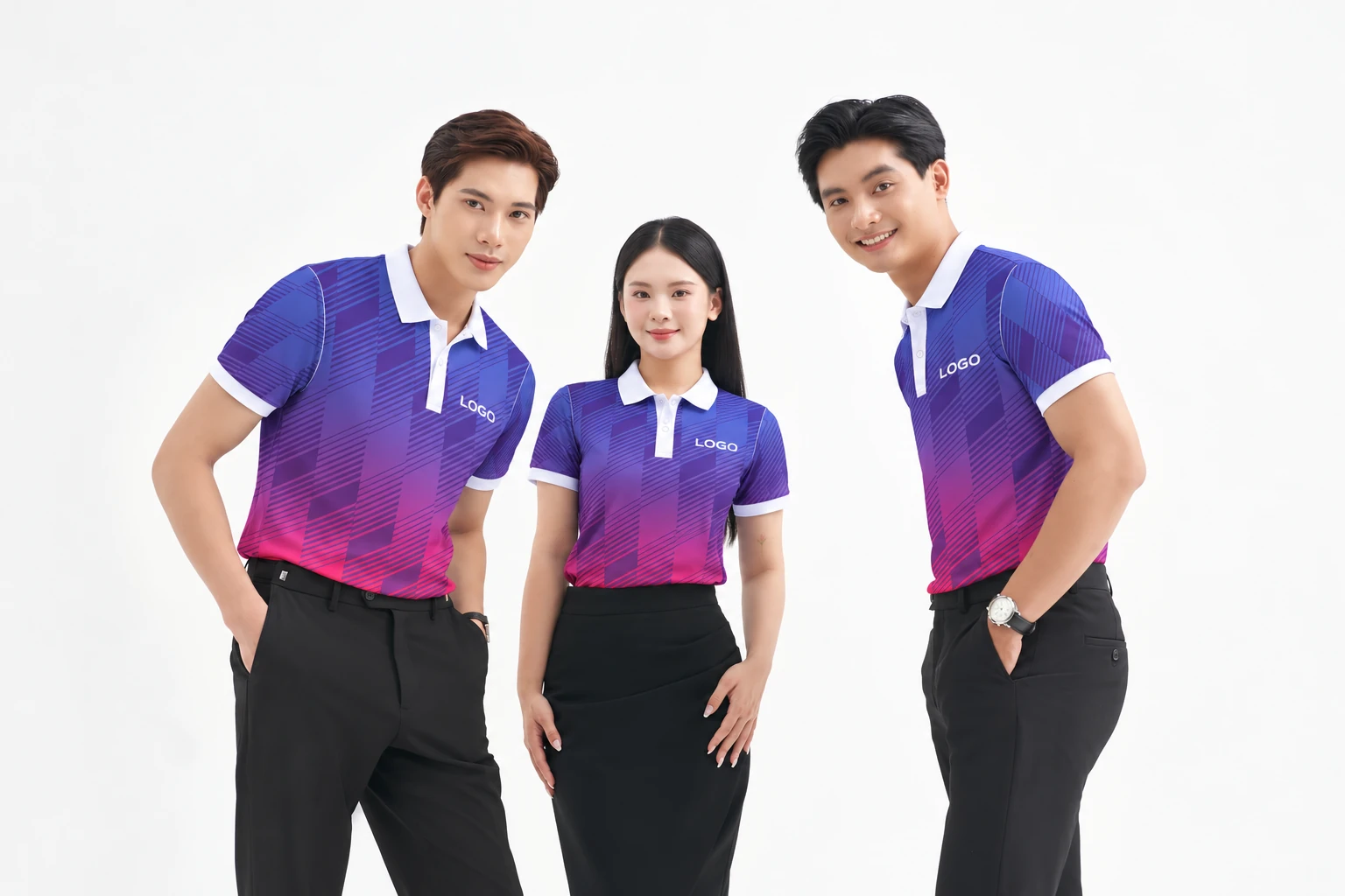 Mẫu tham khảo: Tím hồng · Nổi bật