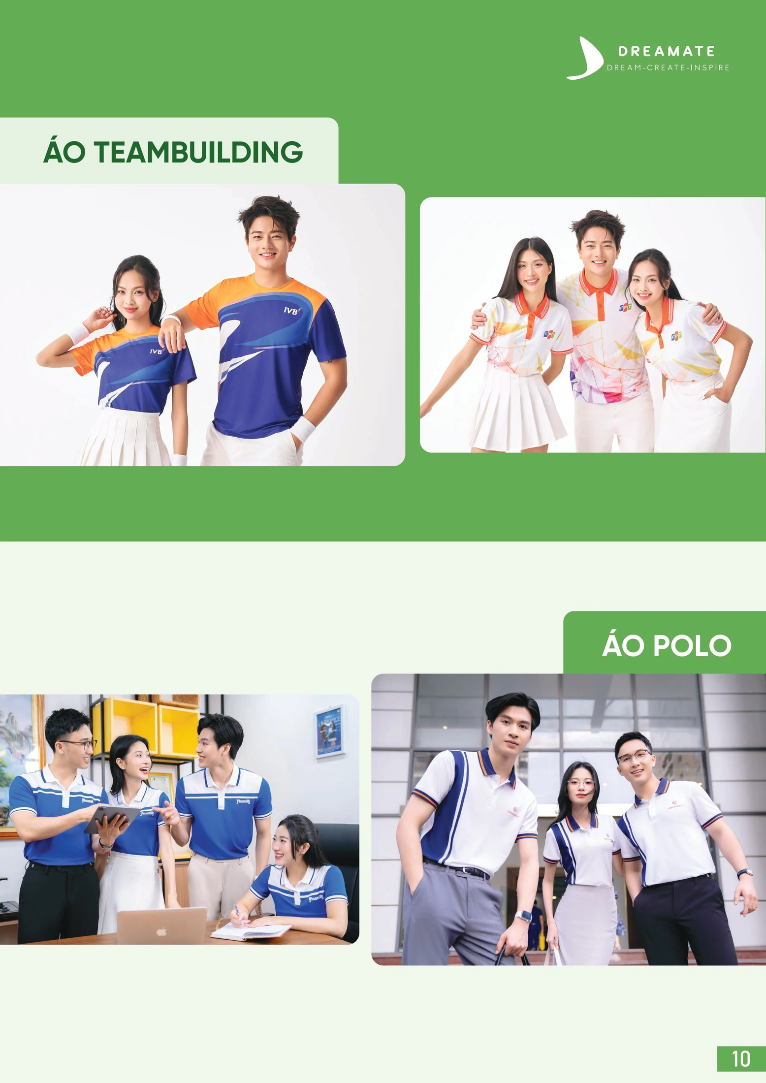 Mẫu áo teambuilding cổ tròn cam navy