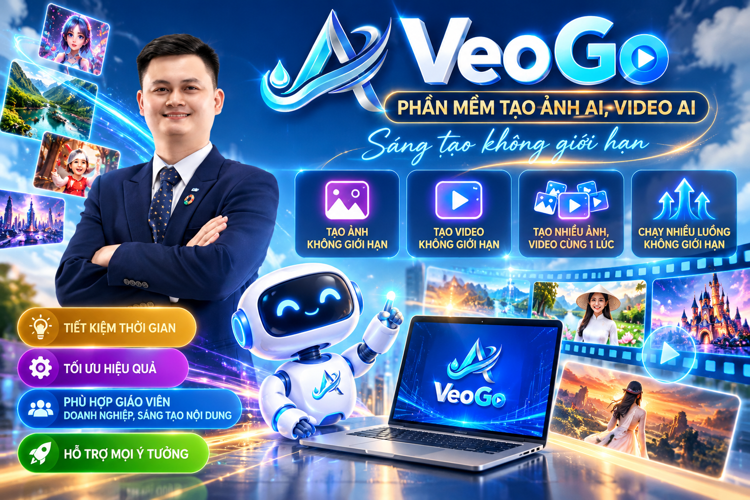 VeoGo — phần mềm tạo ảnh và video AI