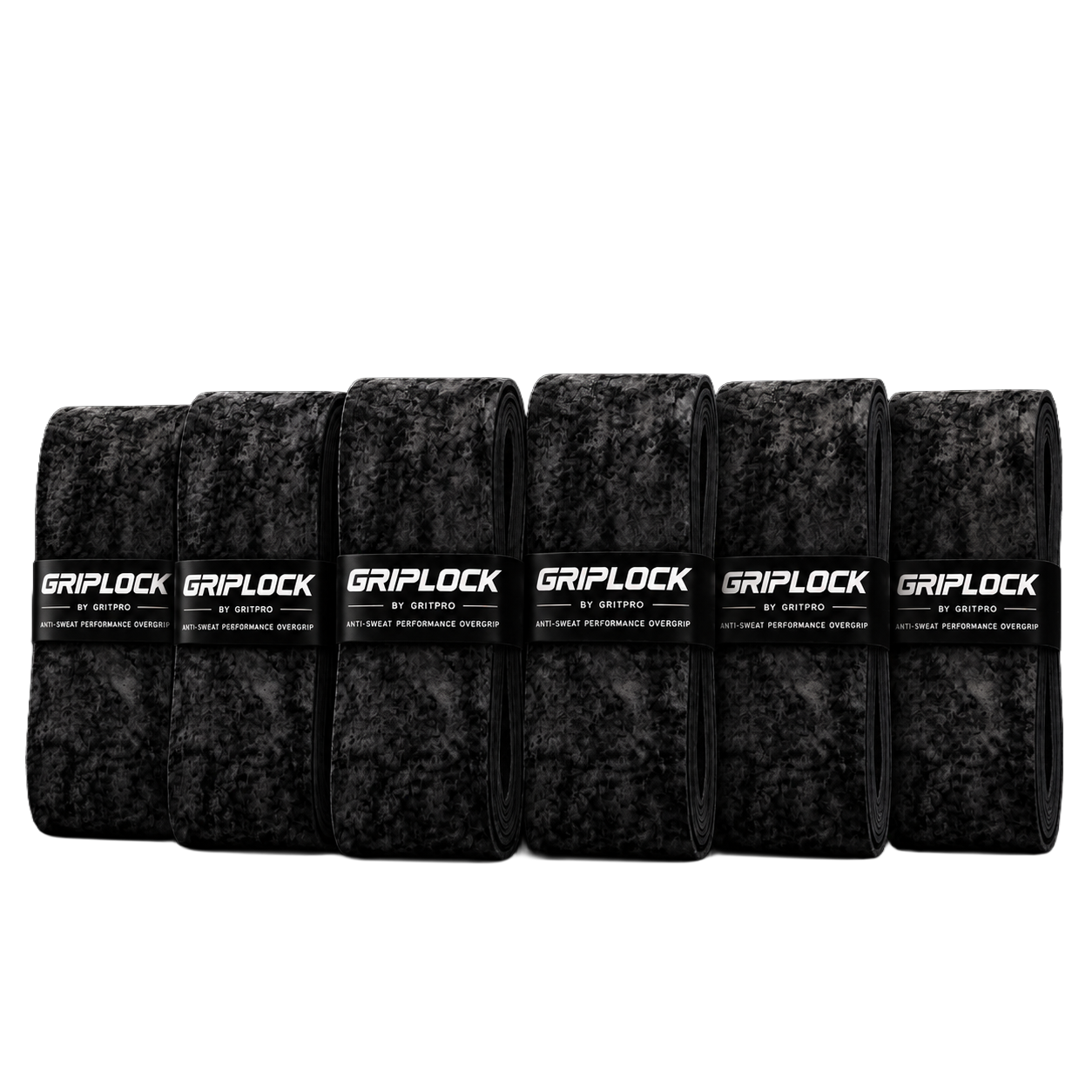 Pro Bundle: 6 GritPro GripLock Anti-Sweat Performance Overgrips