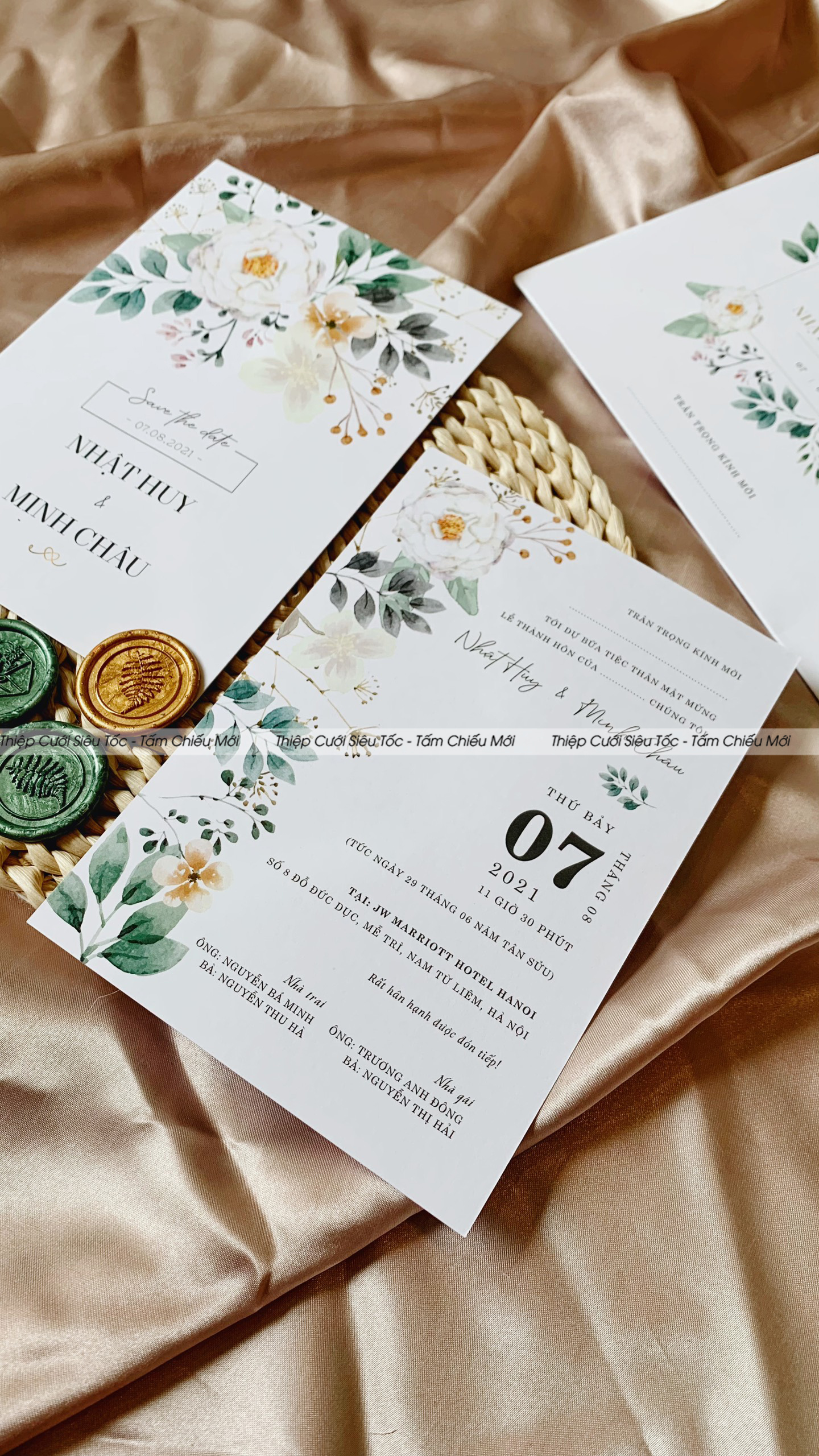 Thiệp phong bì Creamy VHCCB019