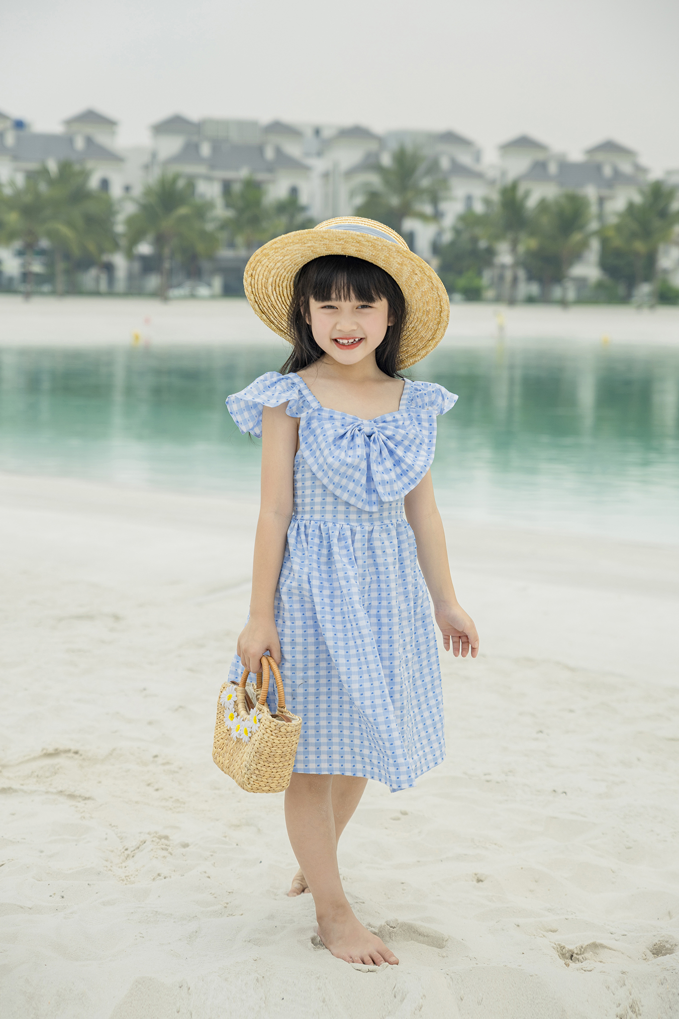Đầm hai dây nơ ngực_thumbnail_0