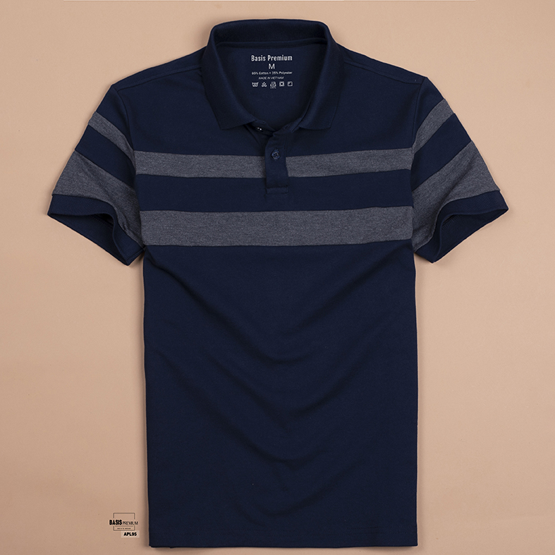 POLO COLLAR APL95 - XANH XÁM