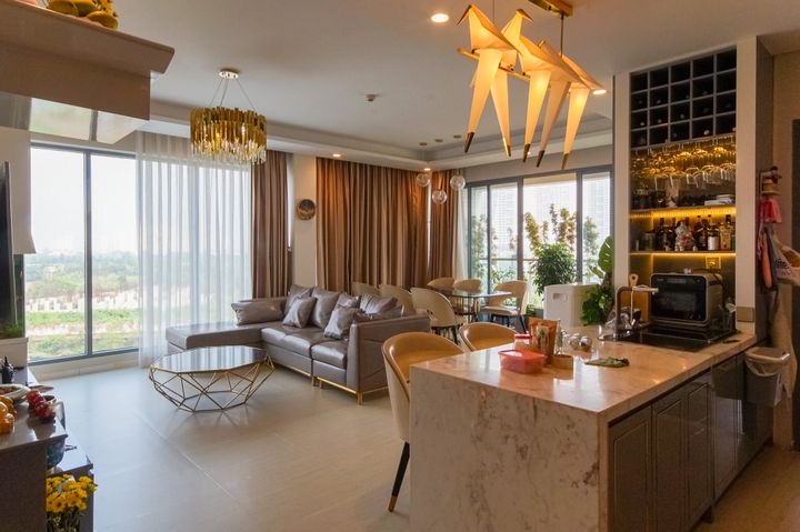 Sang nhượng nhanh căn Duplex đẹp xuất sắc - 122m2 - full nội thất cao cấp 