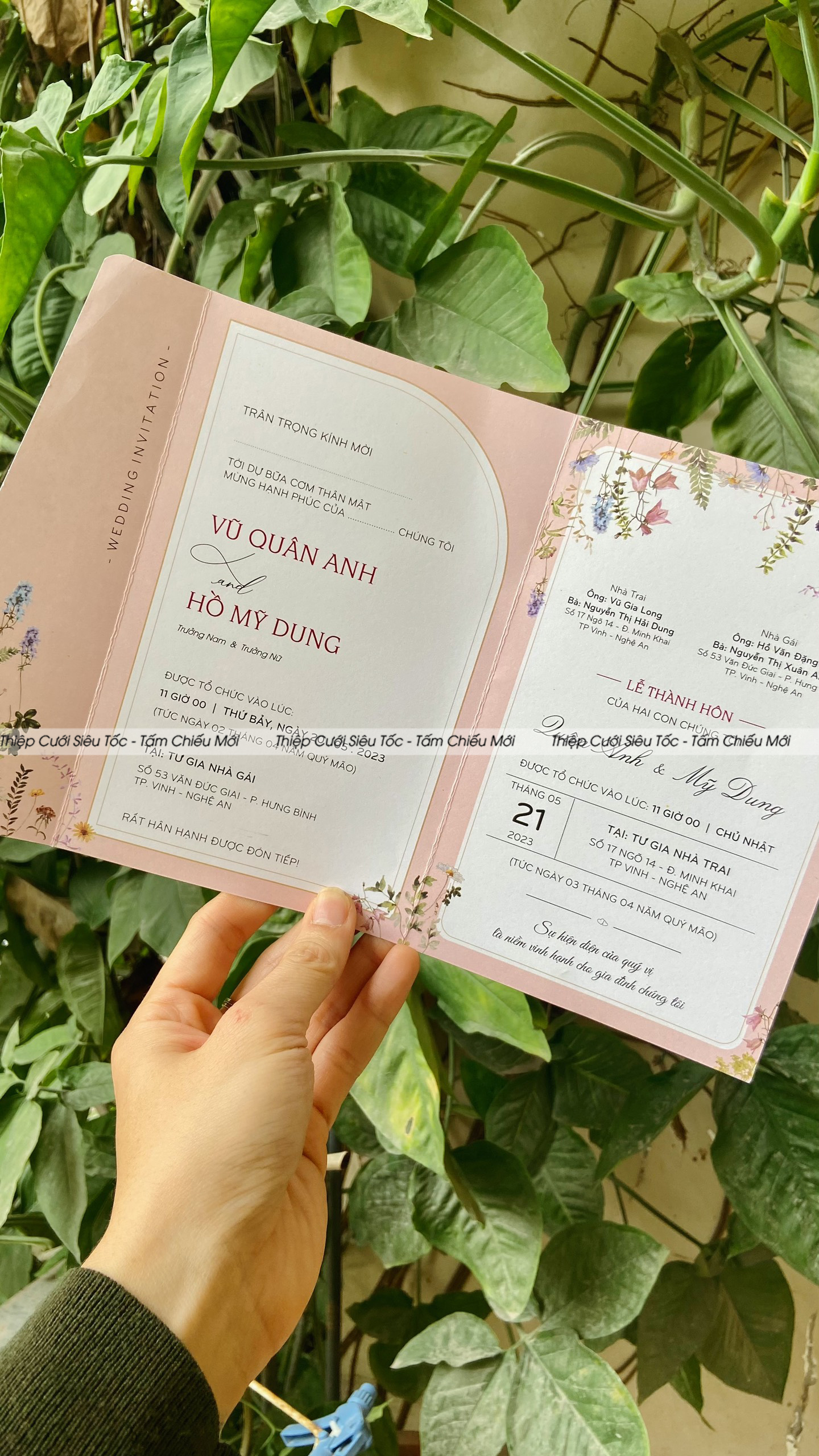 Thiệp gập classic TPF-44