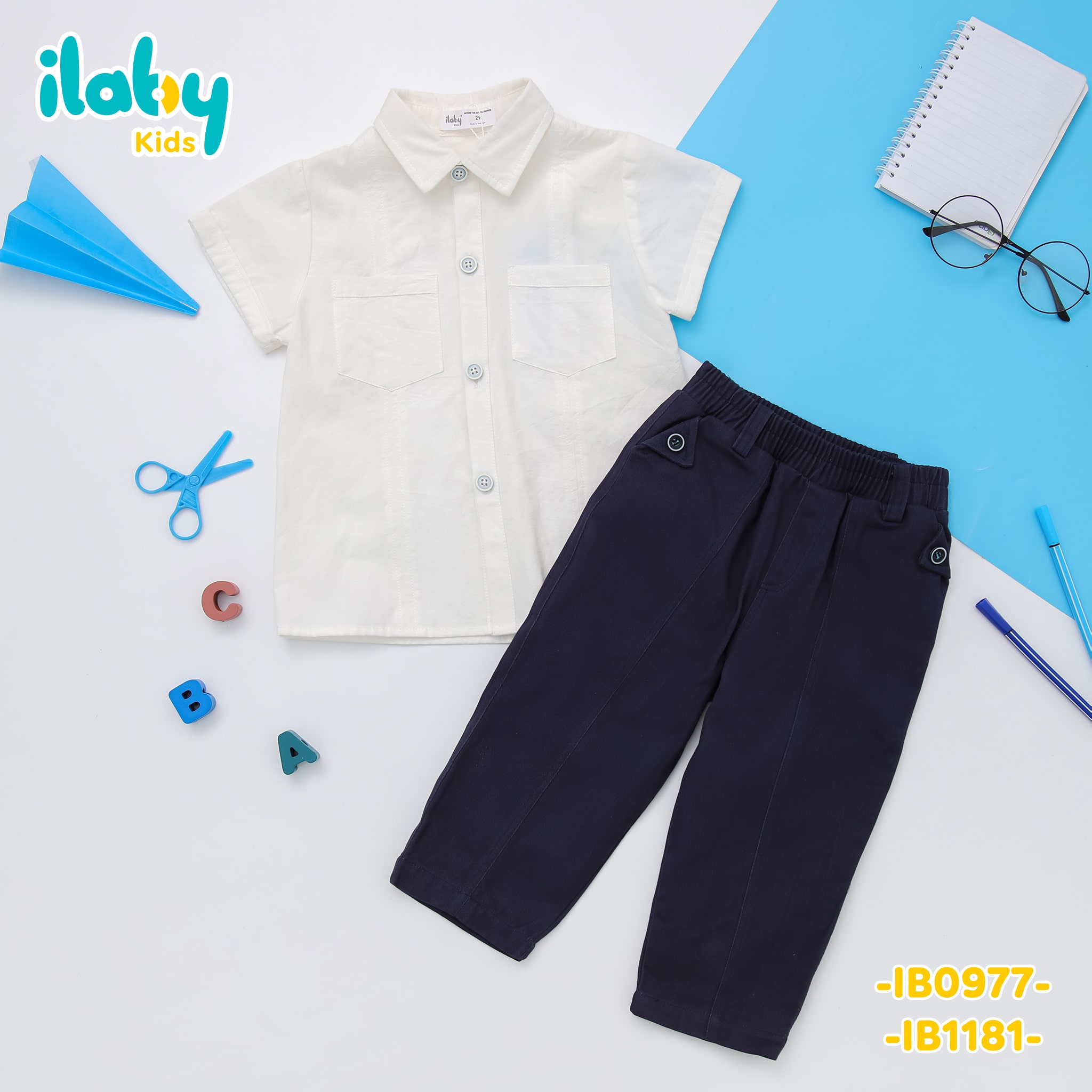 Áo sơ mi bé trai túi ngực_thumbnail_5