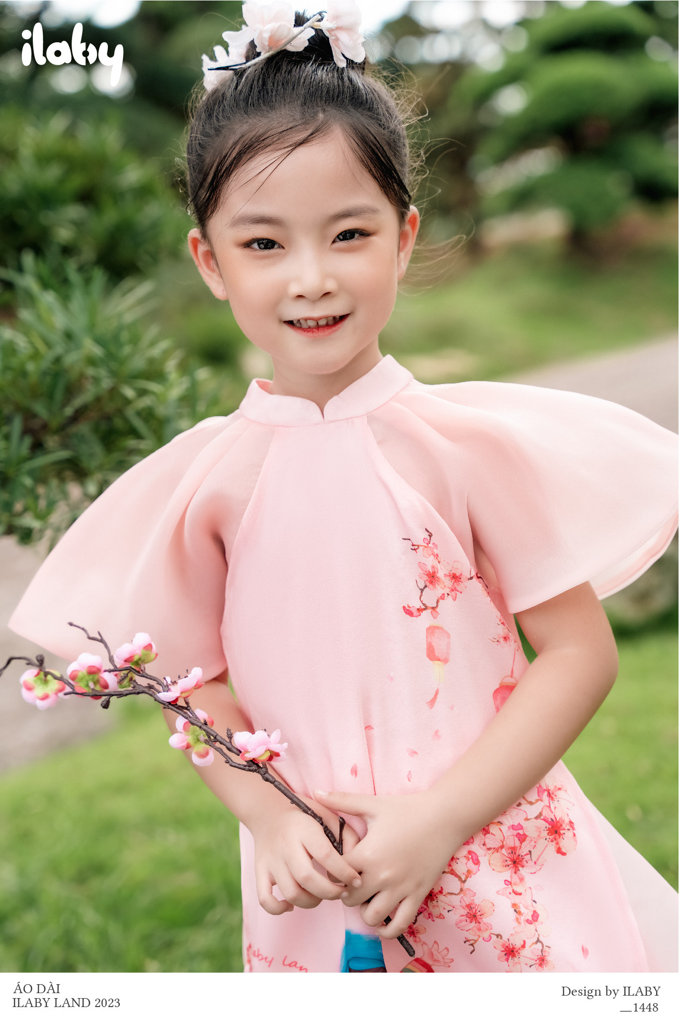 Áo dài in Hoa Đào_thumbnail_4