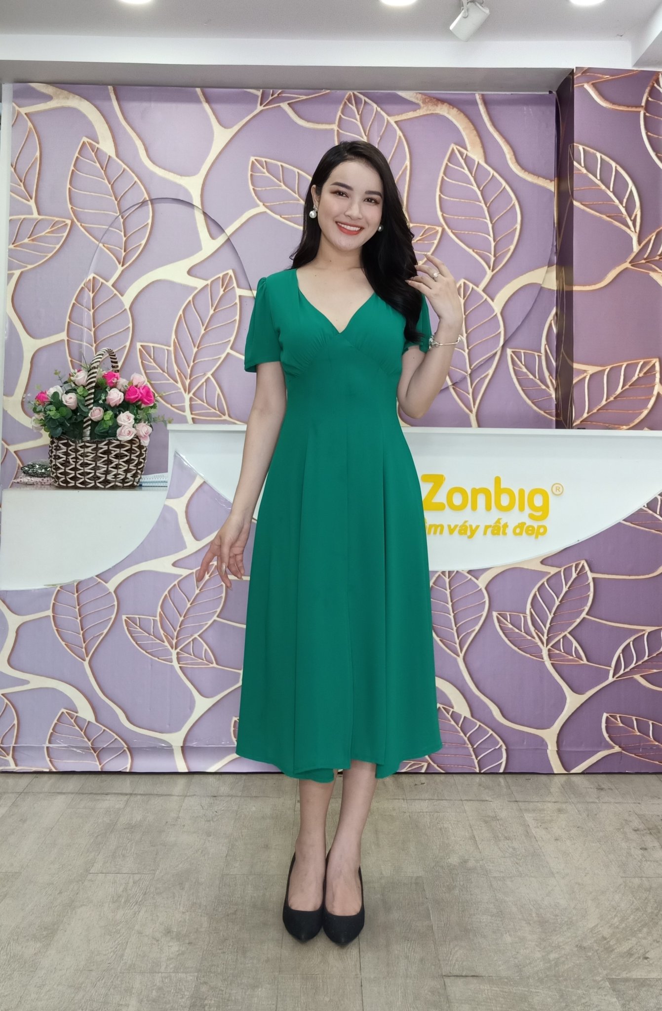 Váy thướt tha trê trung