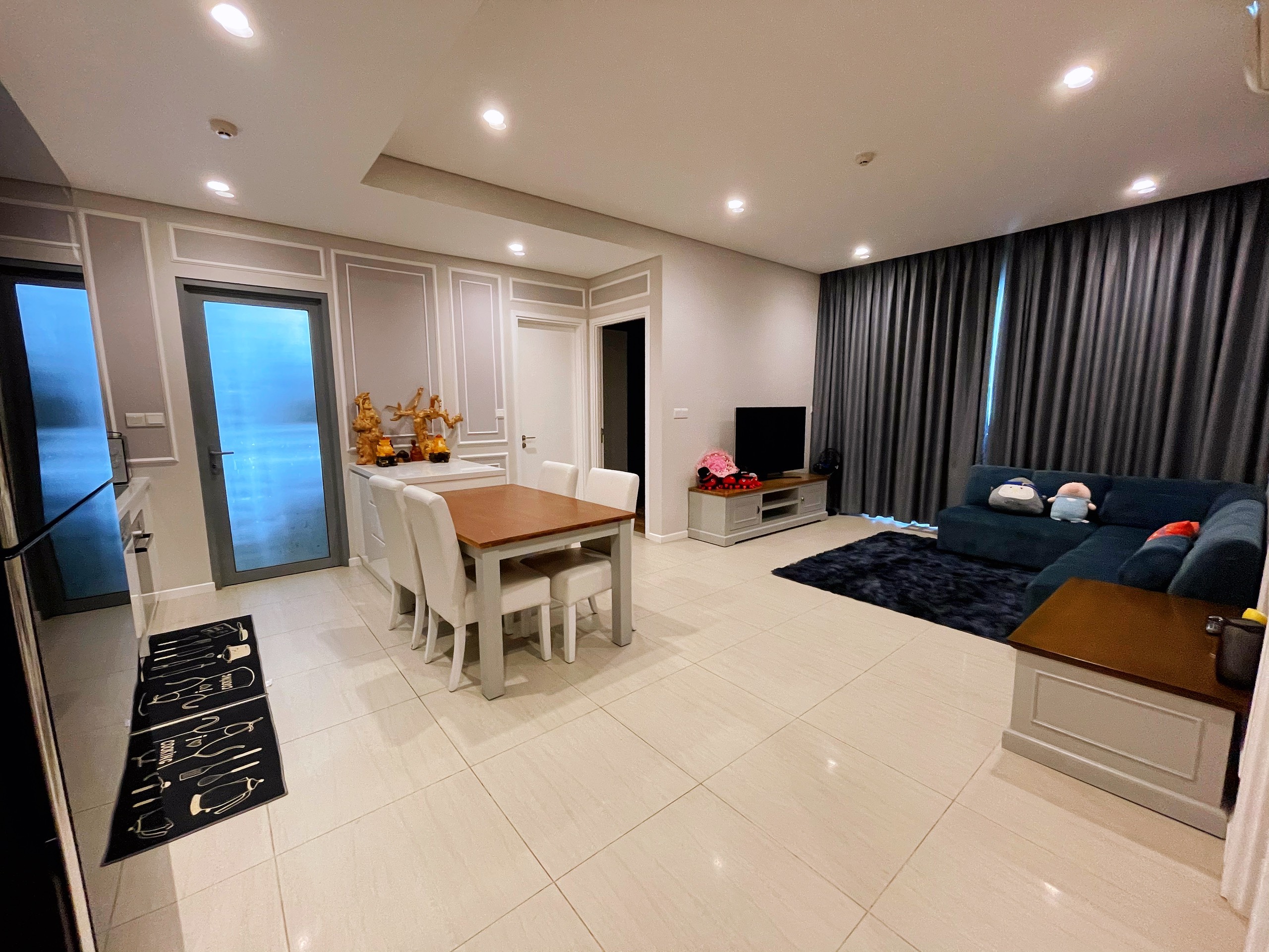 3PN đảo kim cương full nội thất, view nội khu và sông, cho thuê giá 40 triệu/tháng