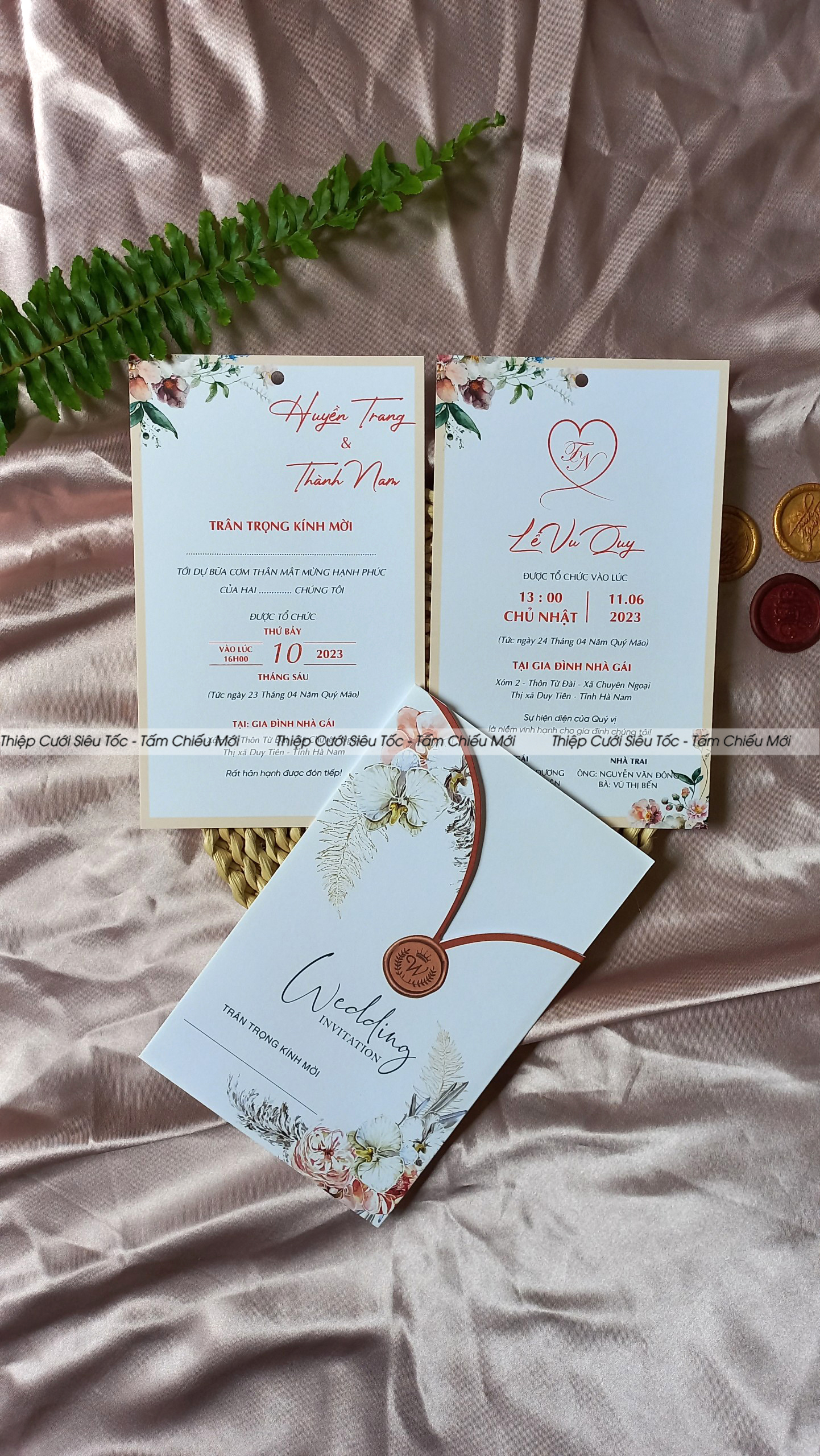 Thiệp phong bì rút DT305