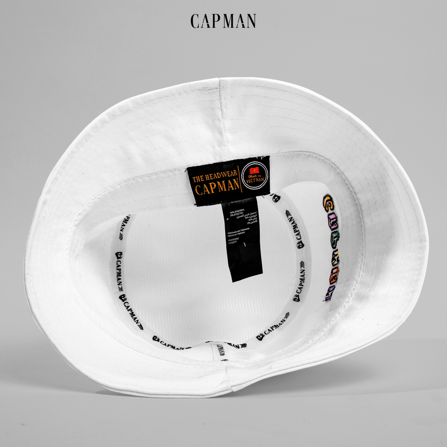 Mũ bucket chính hãng Capman - CM191