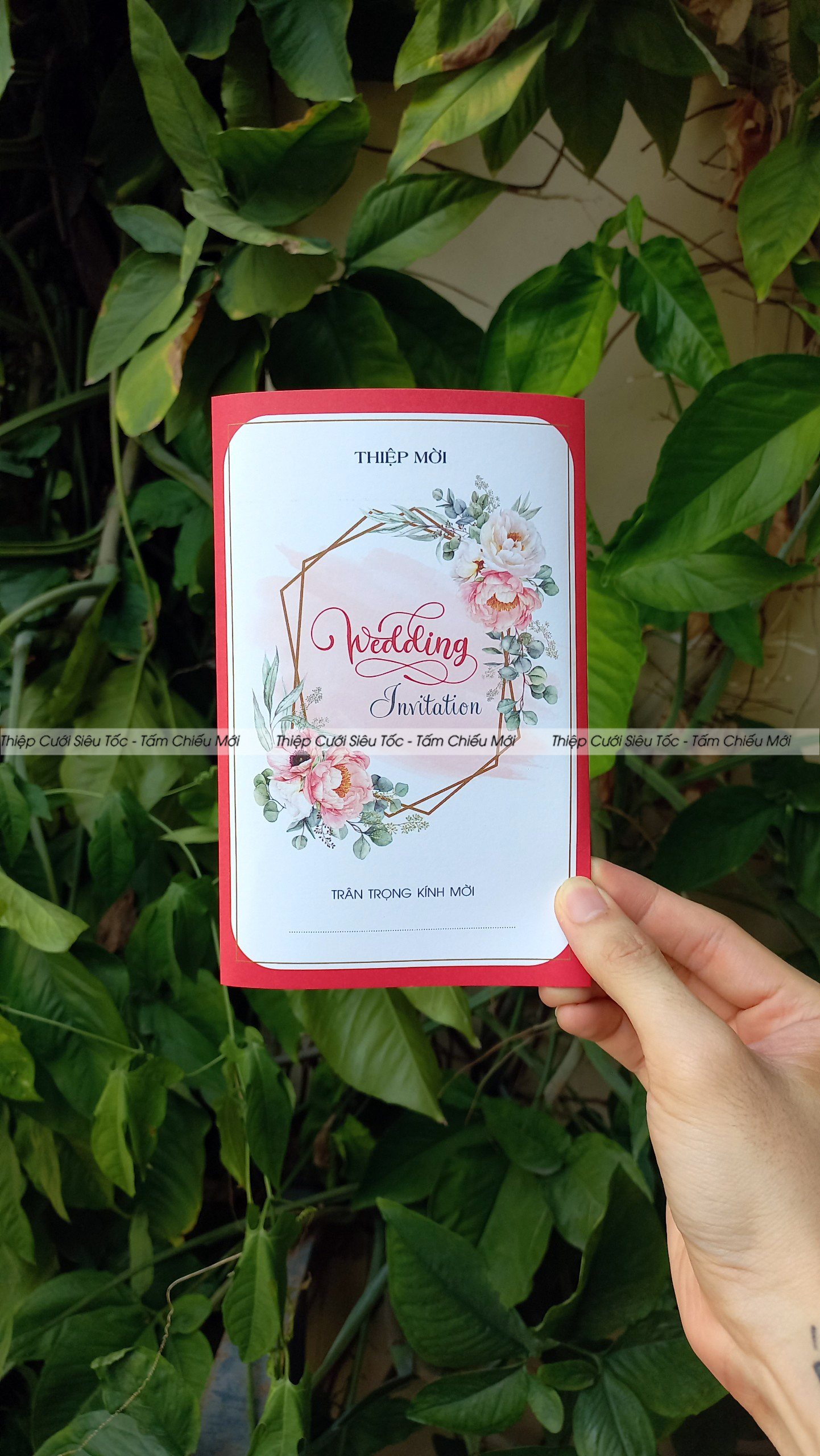 Thiệp gập classic HD292