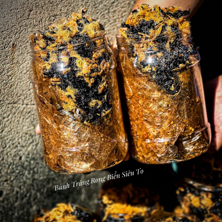 Bánh Tráng Rong Biển Chà Bông