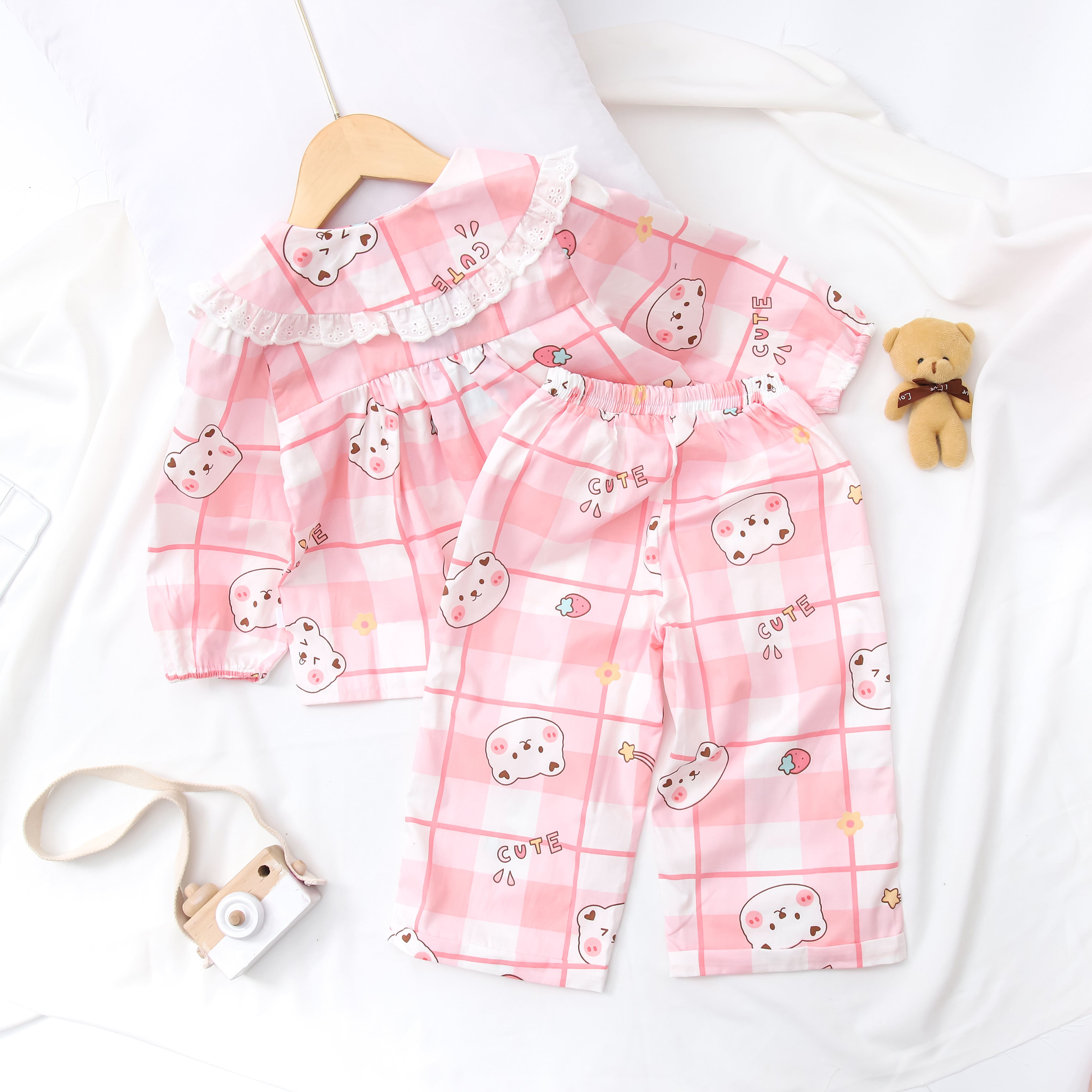 Set pyjama lá cổ to phối ren_thumbnail_1
