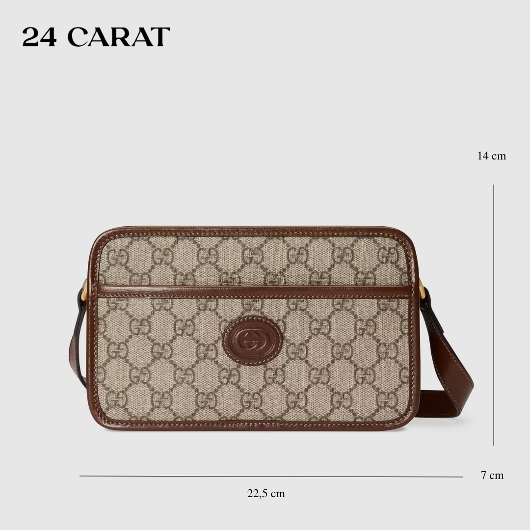 Túi đeo chéo Gucci Mini With Interlocking G Bag