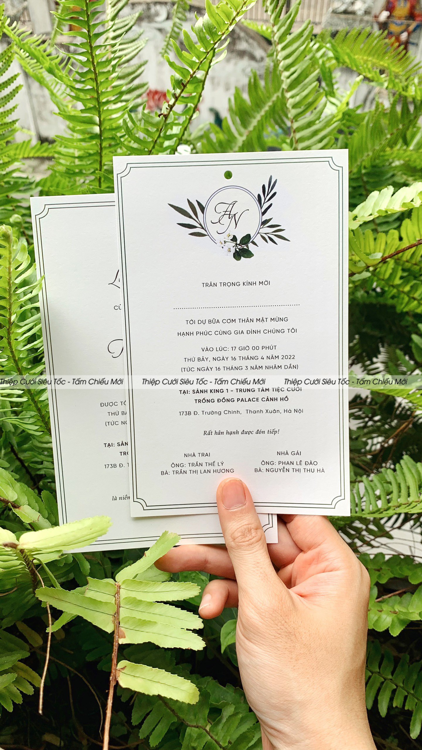 Product Page | Thiệp cưới Tấm Chiếu Mới