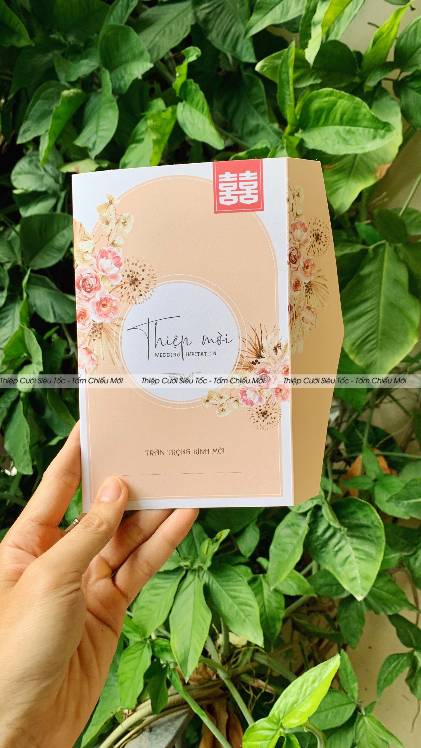 Thiệp gập classic - HD217