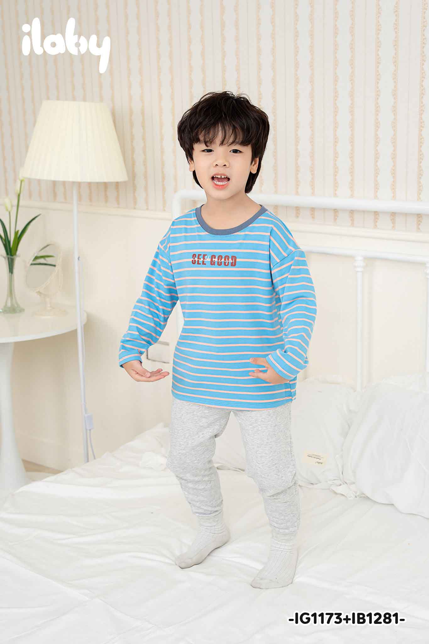 Áo thun kẻ dài tay in chữ_thumbnail_1