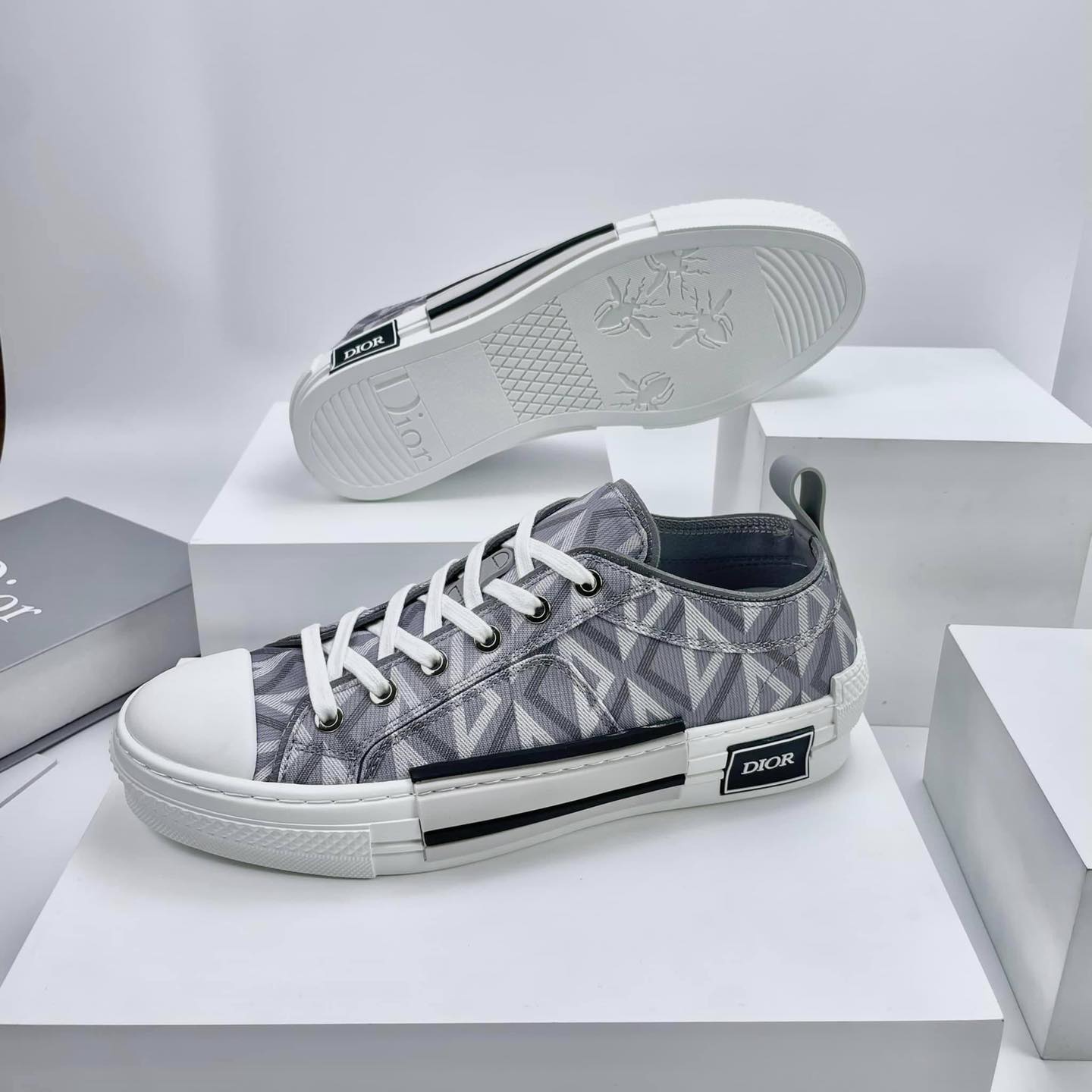 Giày Sneaker Dior B23 LOW-TOP Sneaker CD Diamond Canvas_thumbnail_3