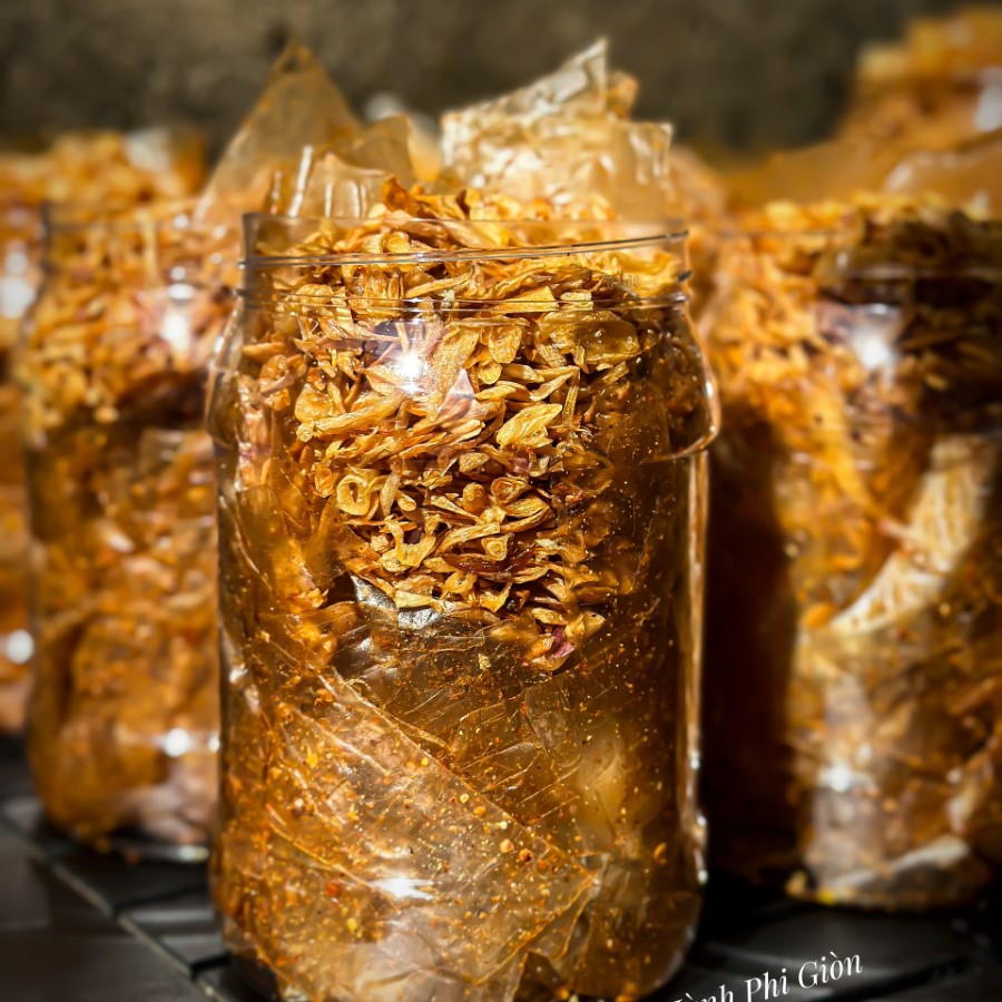 Bánh Tráng Hành Phi Ghiền