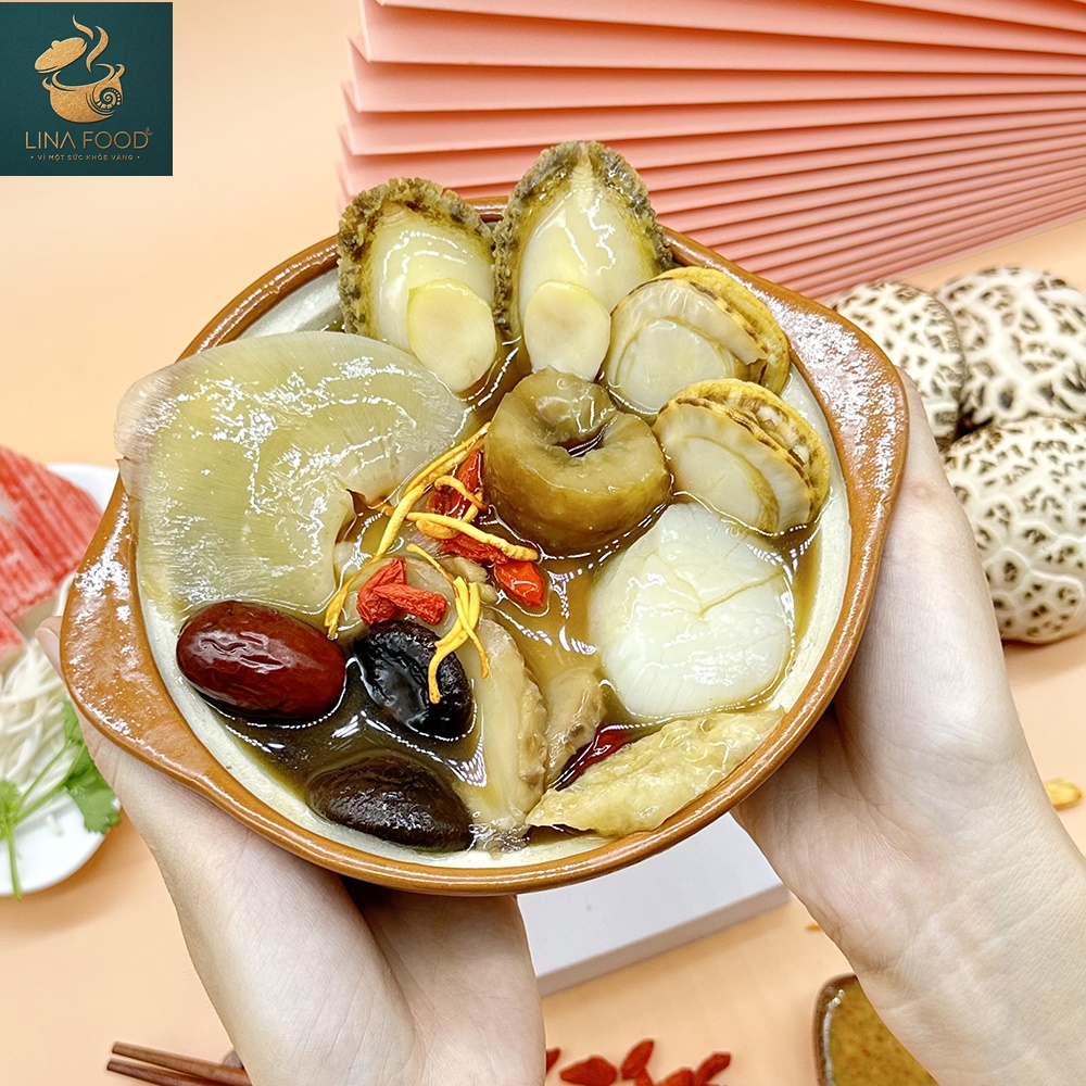 Súp Vi Cá Bào Ngư Hải Sâm Sò Điệp Nhỏ_thumbnail_3