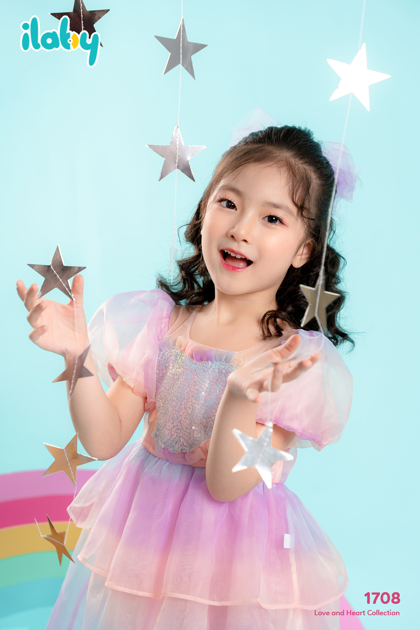 Váy voan loang màu phối trái tim kim sa_thumbnail_0