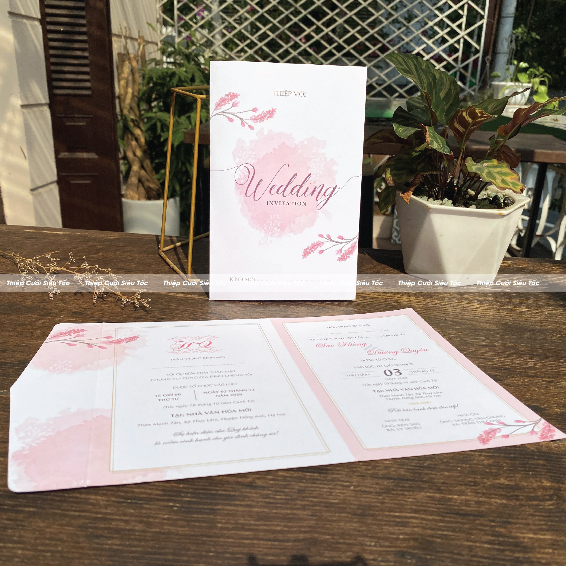 Thiệp gập classic - TP2-