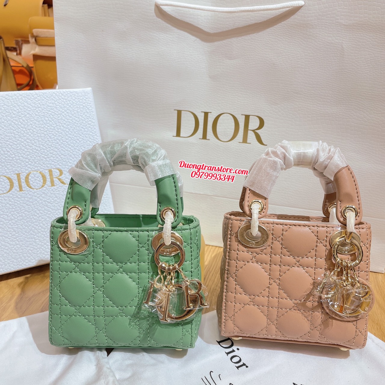 Dior lady size12 inch Yr2018 shop Thai  LINE SHOPPING