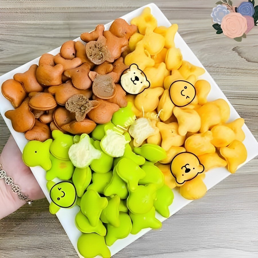 Bánh Gấu Nhân Kem