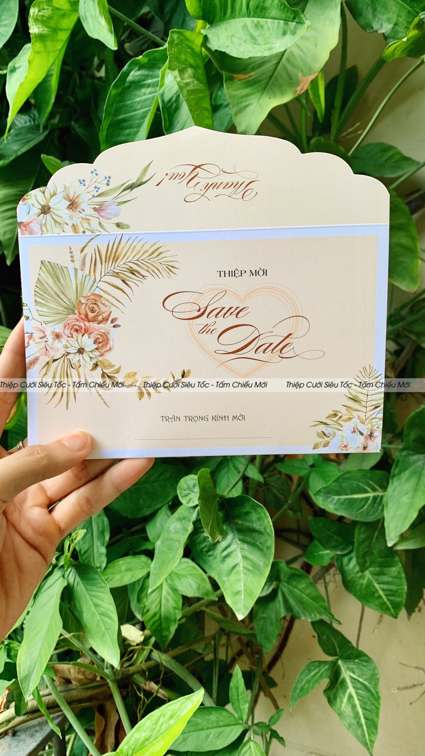 Thiệp gập classic - HD267