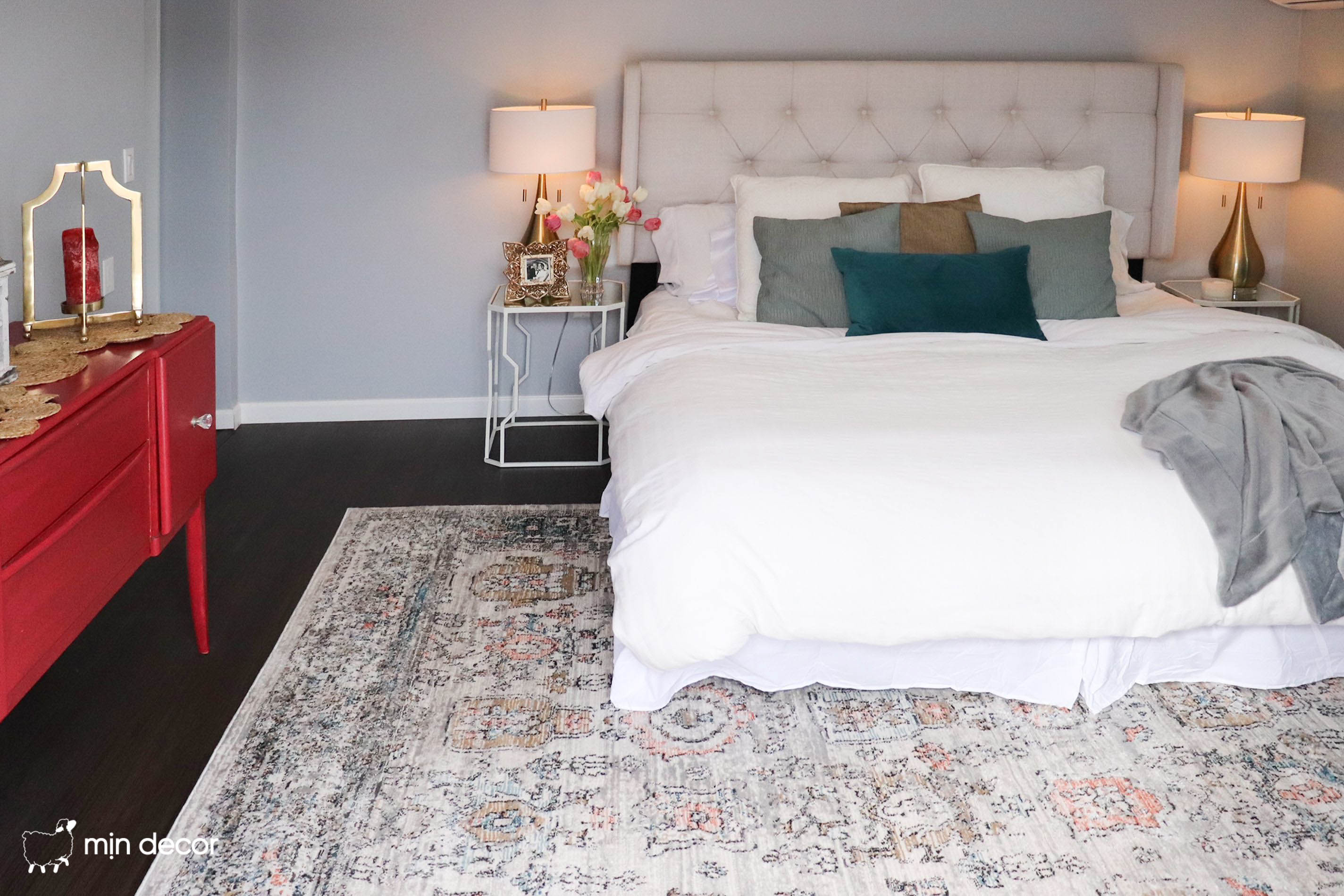Gợi ý 10 mẫu thảm trải sàn phòng ngủ đẹp đa năng bằng lông, nỉ cao cấp