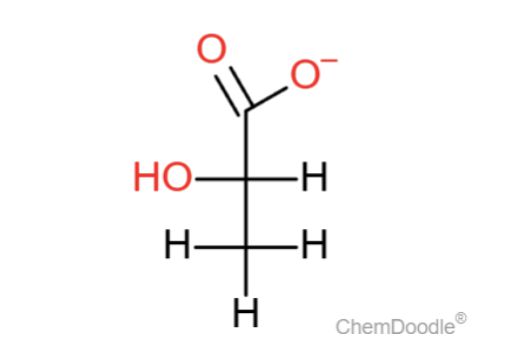 Estructura de Lactato