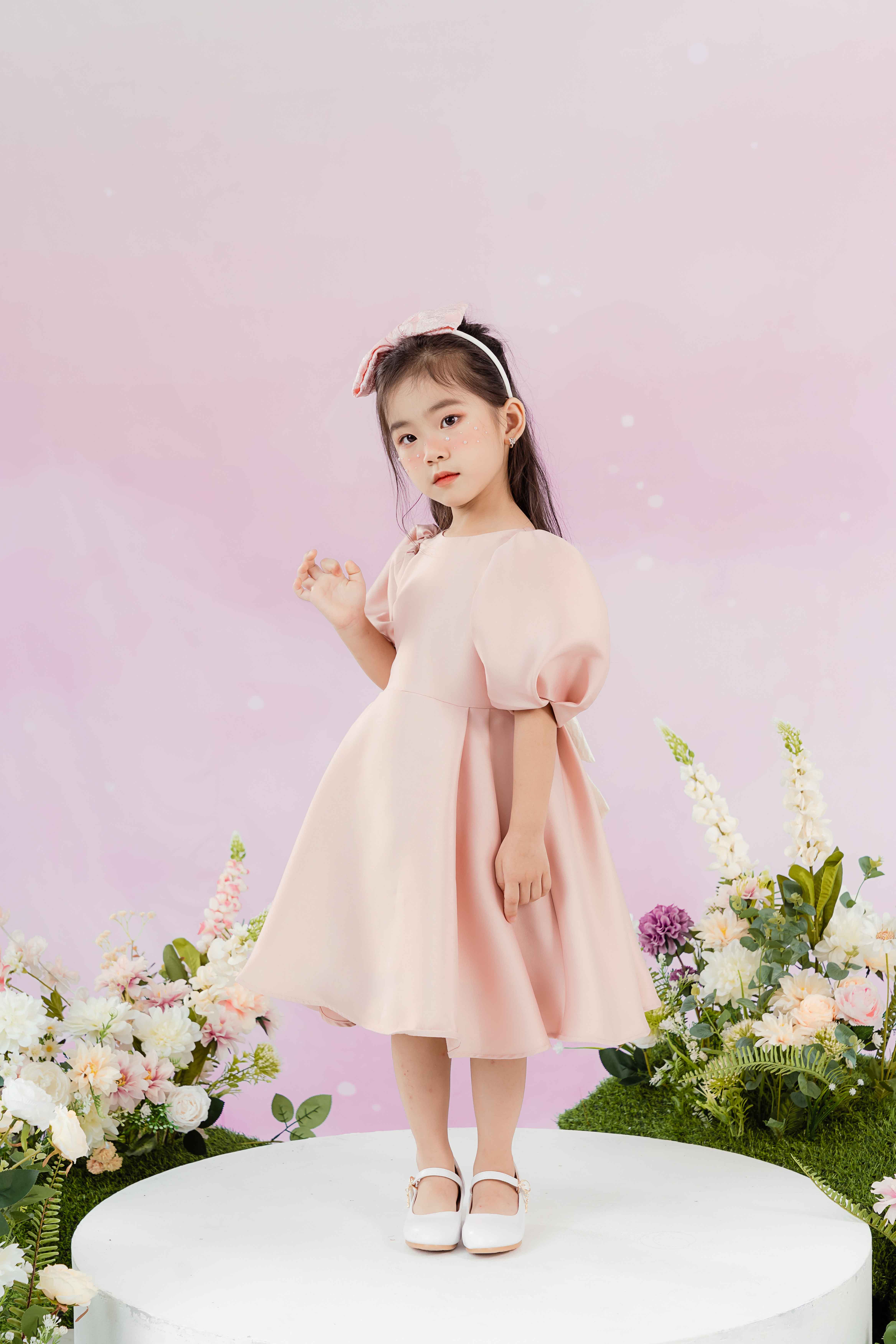 Váy tafta tay bồng khoét vai_thumbnail_5