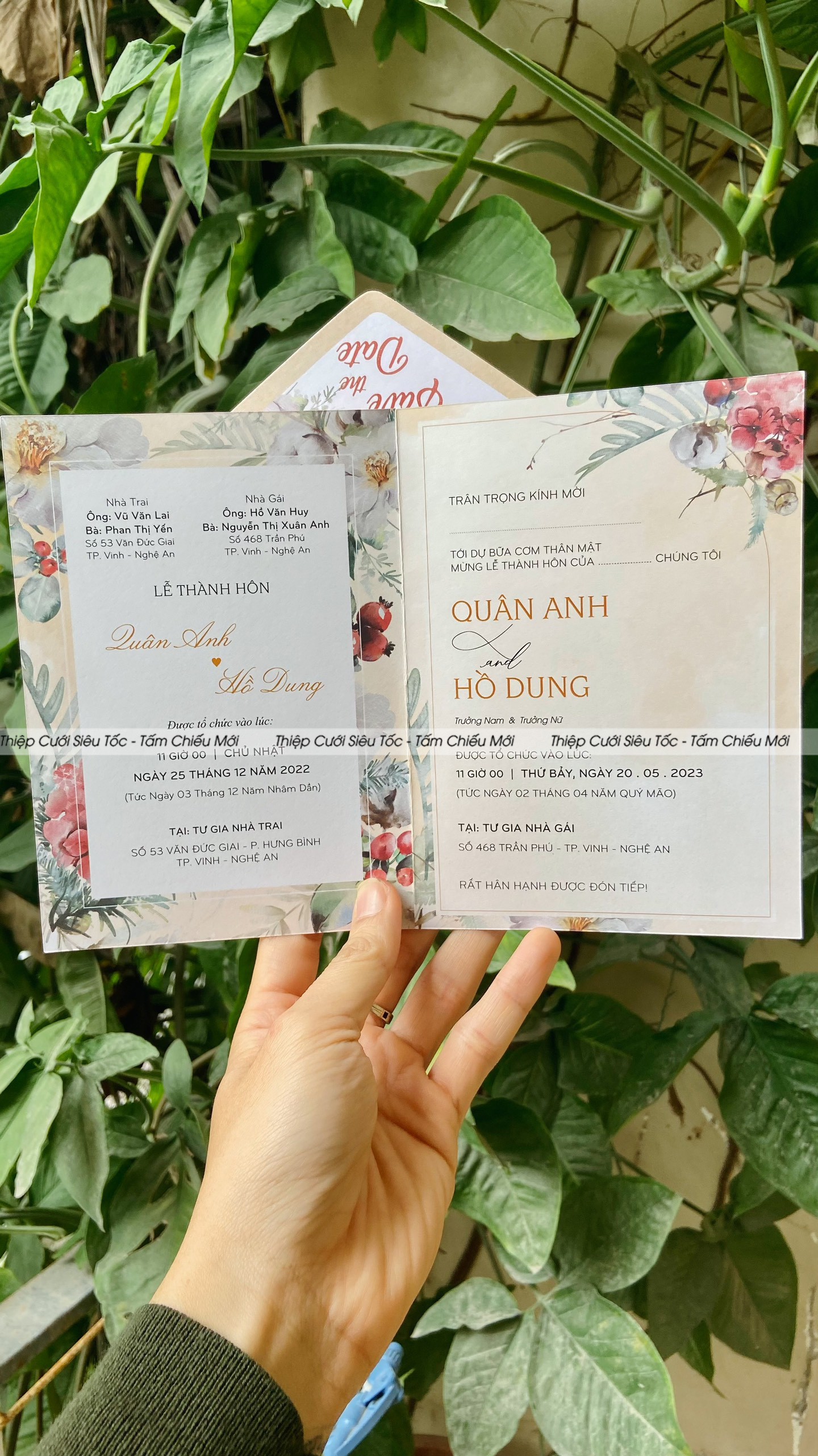 Thiệp gập classic TPF-22