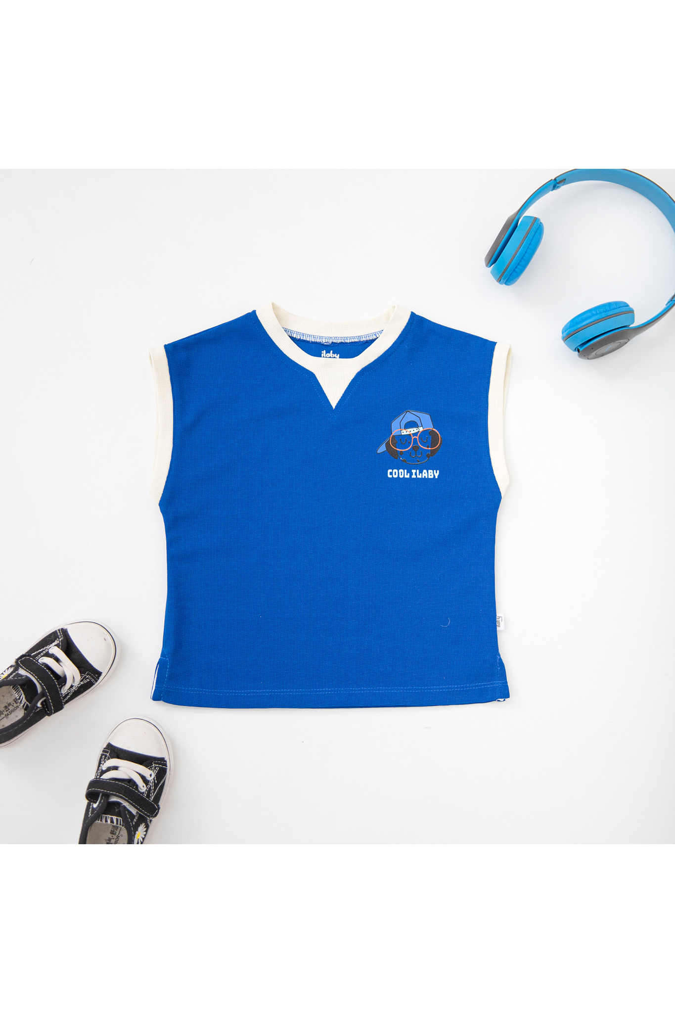 Áo thun tổ ong sát nách phối màu_thumbnail_2