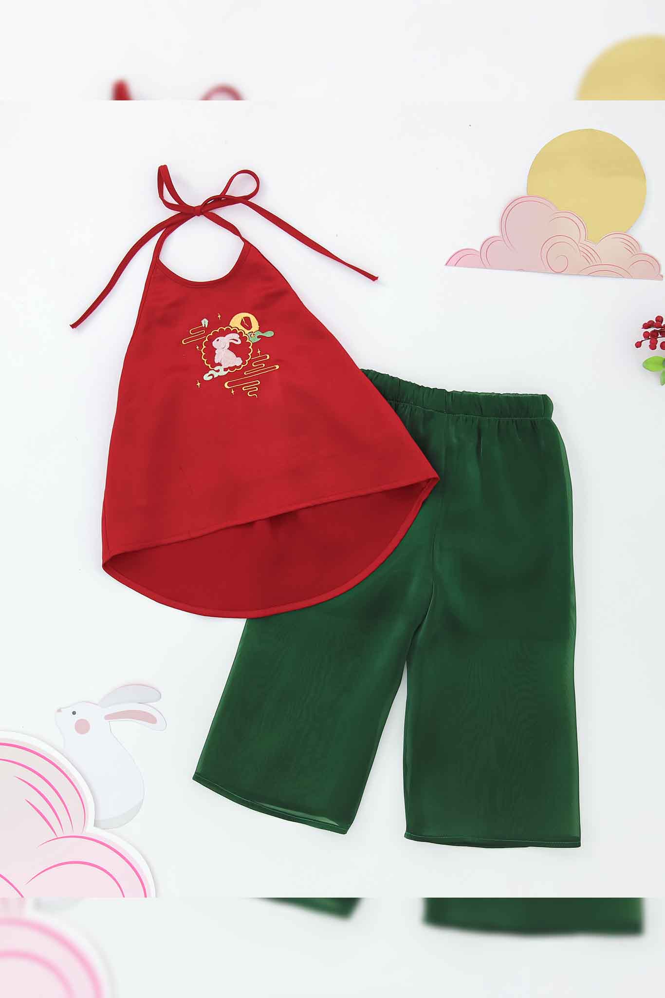 Set áo yếm thêu kèm quần organza_thumbnail_2