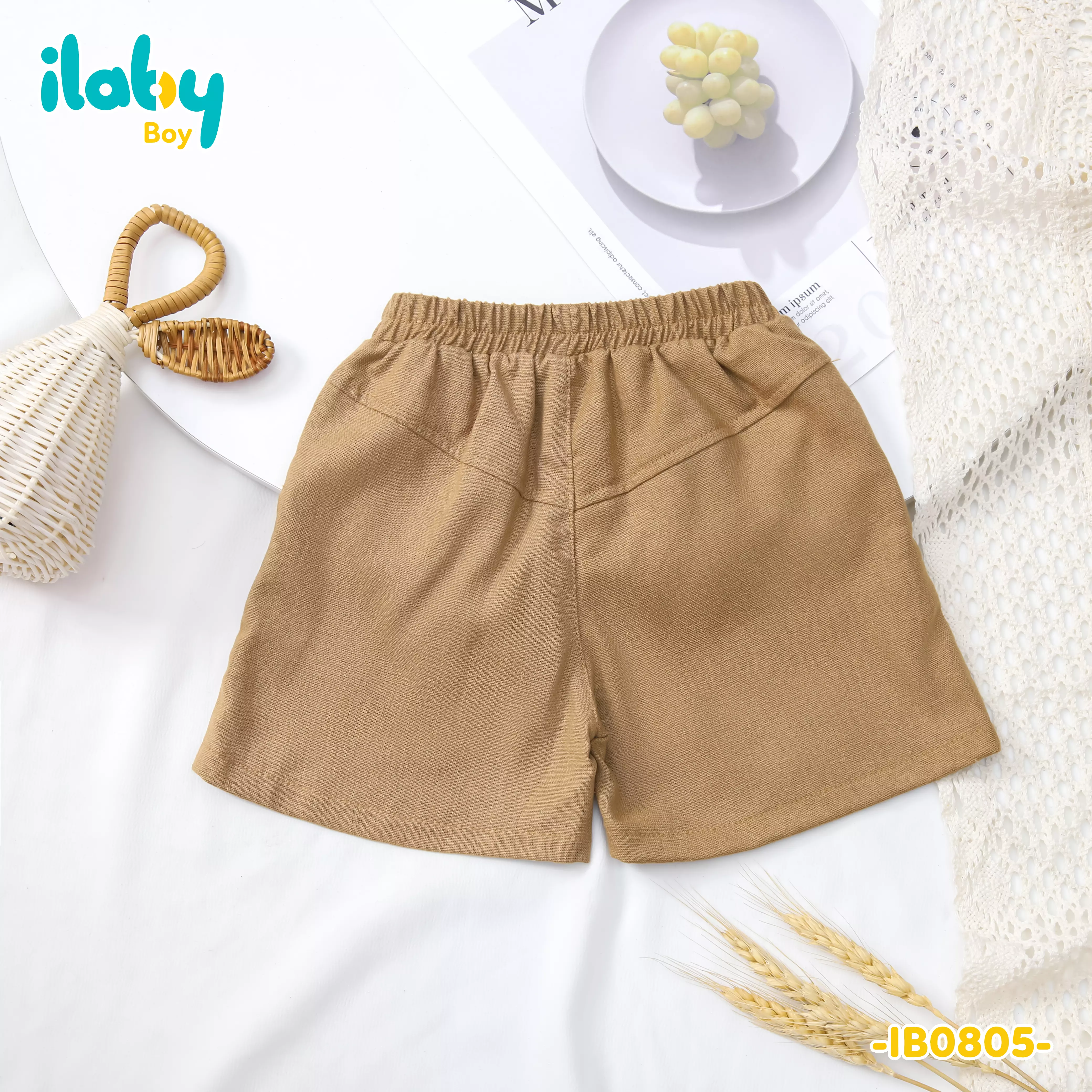 Quần short bé trai 2 nắp túi_thumbnail_2