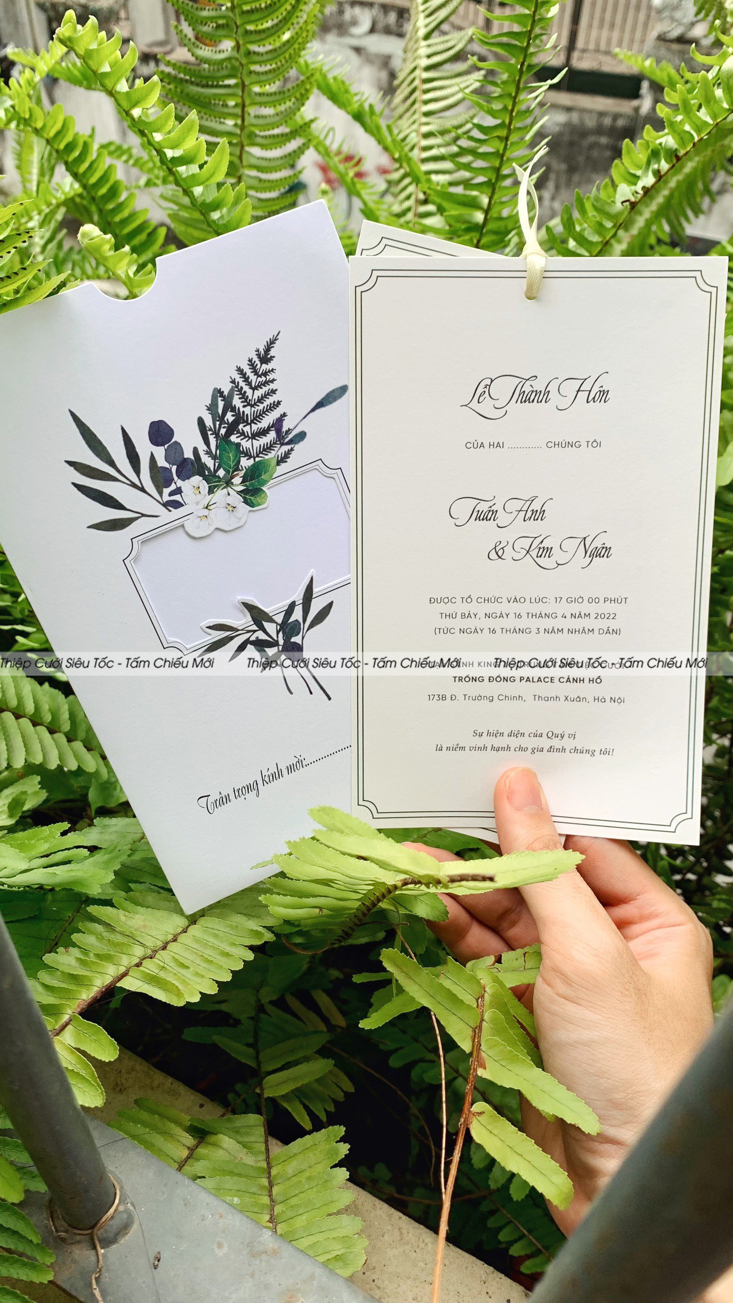 Product Page | Thiệp cưới Tấm Chiếu Mới