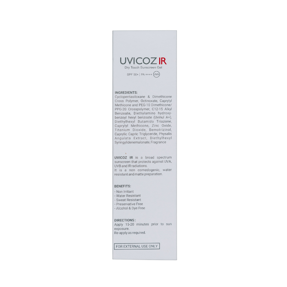 Kem chống nắng kiểm soát dầu không nhờn rít UVICOZ IR DRY TOUCH SPF50+ PA++++ 50g_thumbnail_3