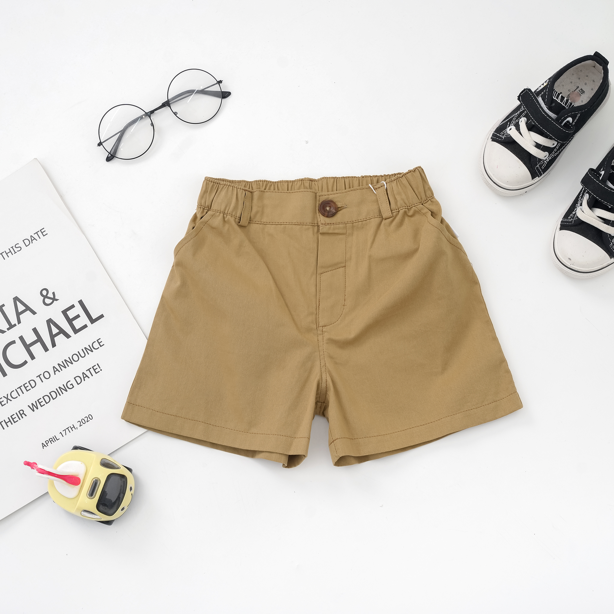 Quần kaki phom ngắn basic_thumbnail_5