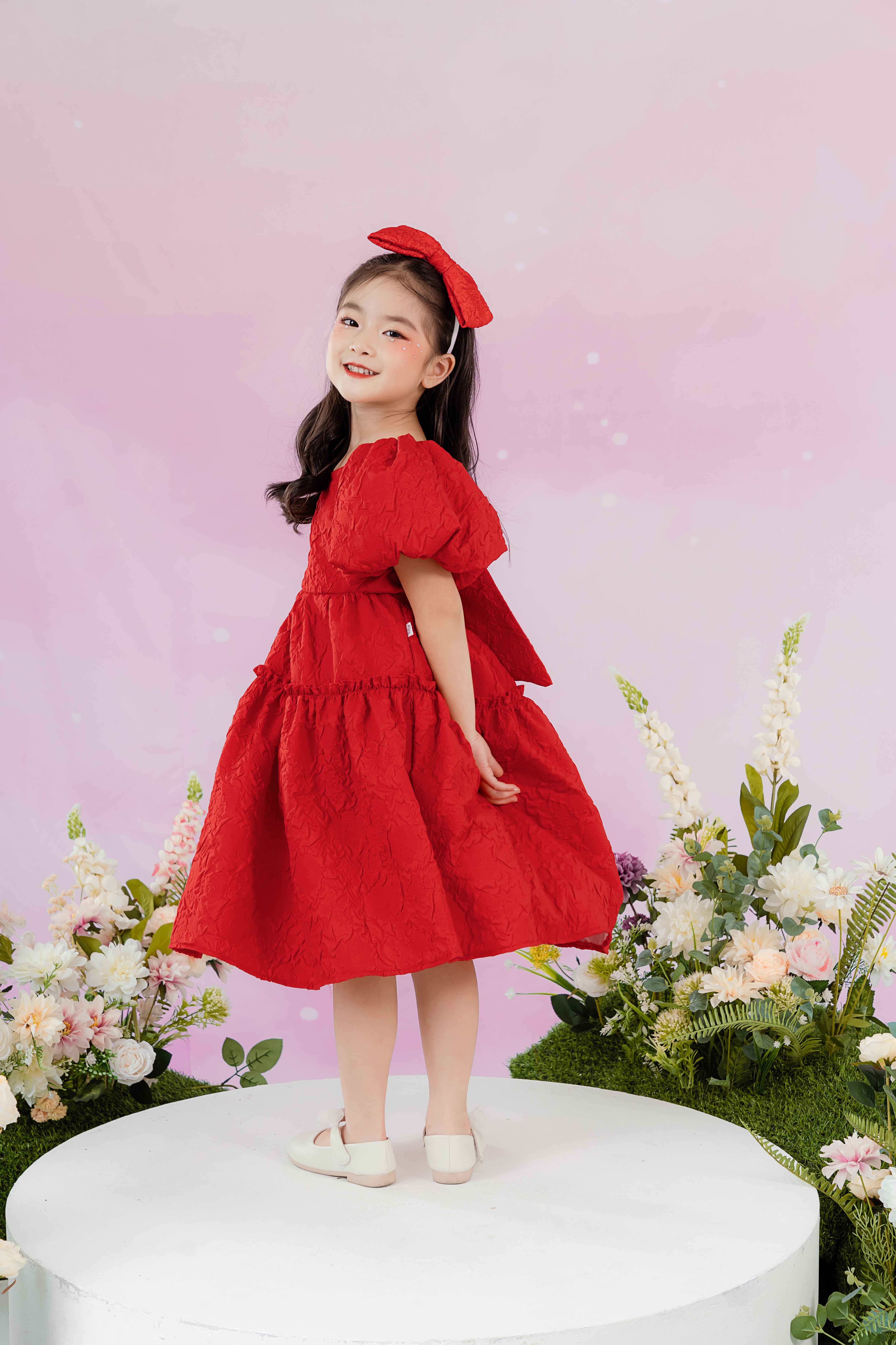 Váy gấm ba tầng có nơ lưng_thumbnail_3