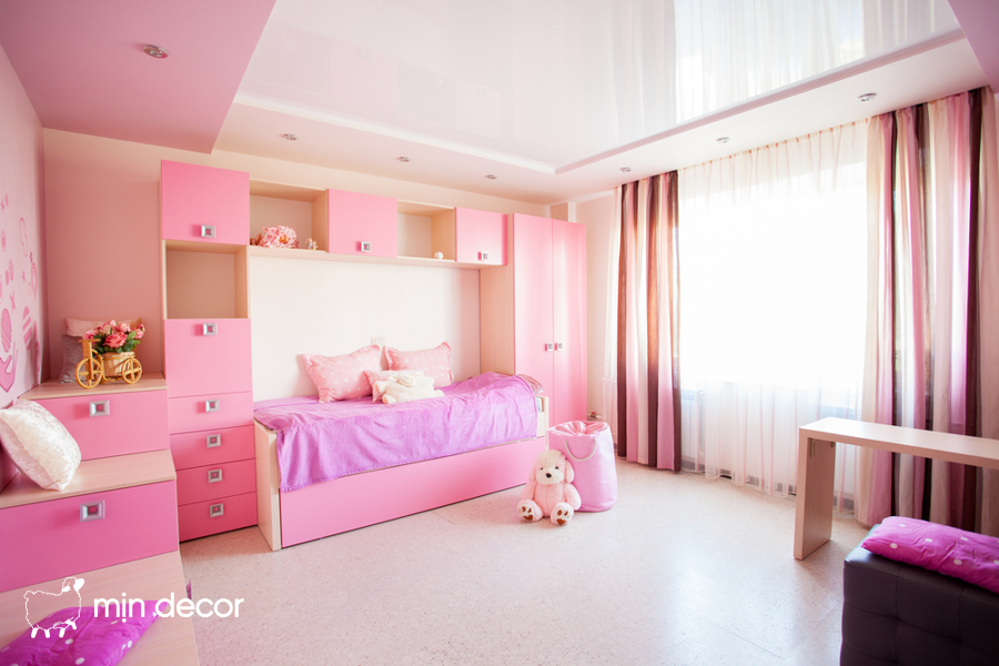  Thiết kế phòng ngủ màu hồng trẻ trung, lãng mạn